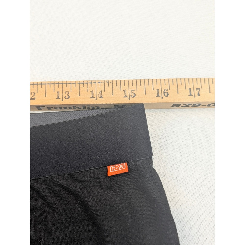 Omni-Wool Mens XL Black Thermal Base Layer Pants Wool Blend Leggings RN47325 - Picture 6 of 12